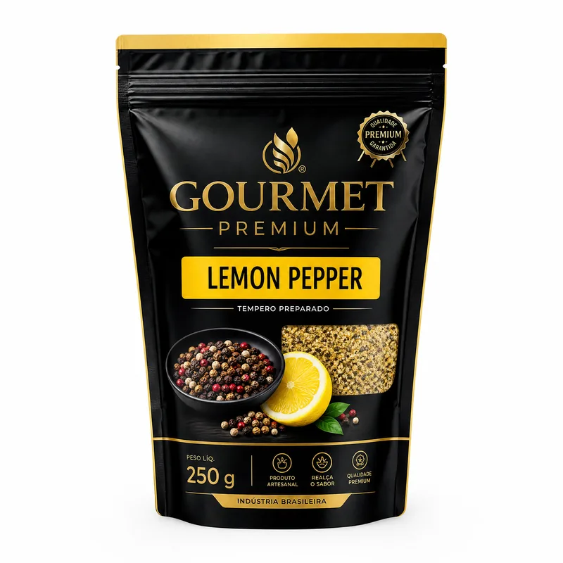 LEMON PEPPER 250G GOURMET PREMIUM