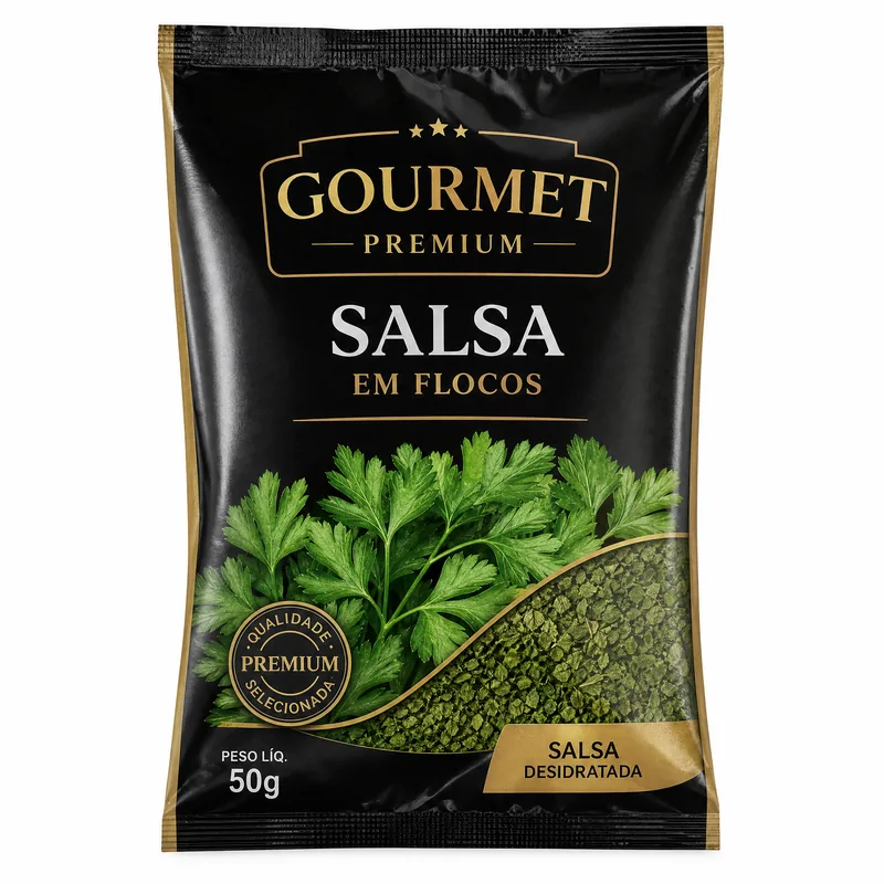 SALSA EM FLOCOS 50G GOURMET PREMIUM