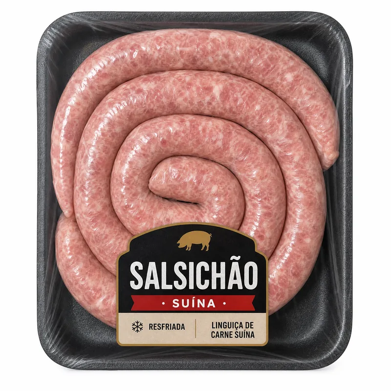 LINGUICA DE CARNE SUINA - SALSICHAO BORRUSIA