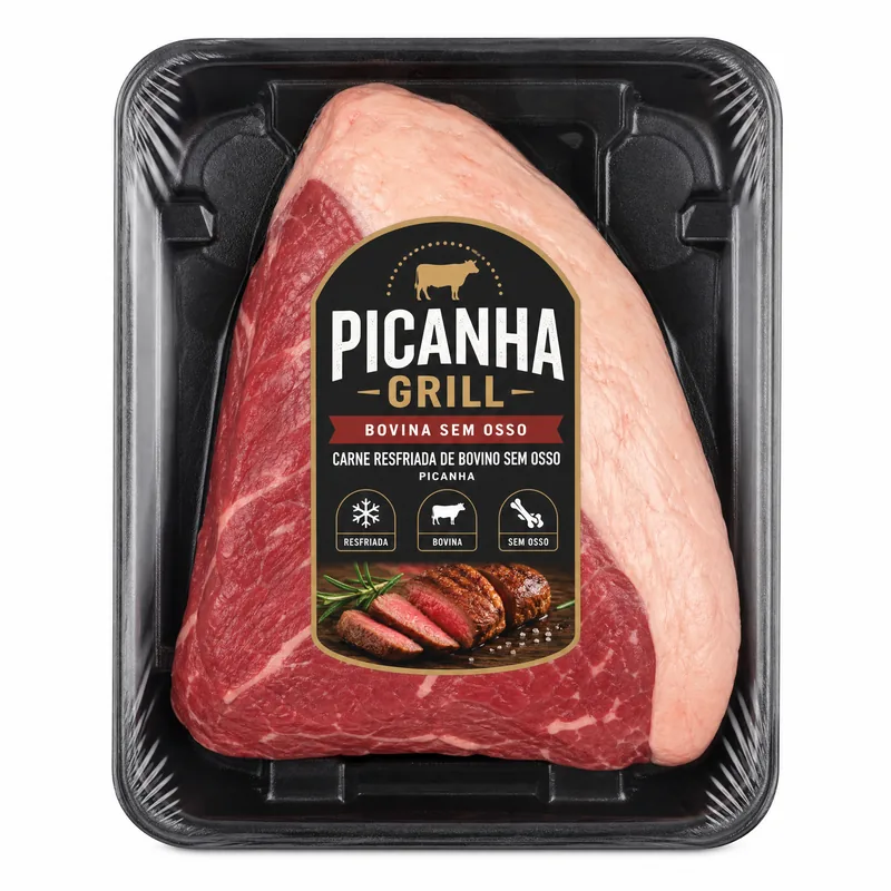 CARNE RESF. BOV. S/OSSO - PICANHA GRILL MACANUDO BOI GAUCHO
