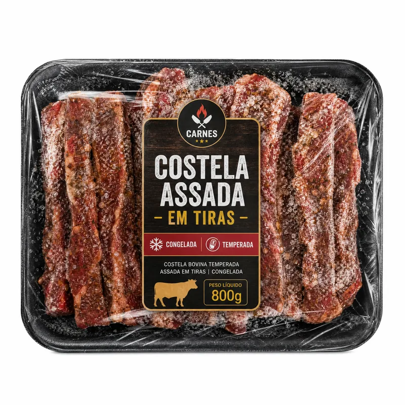 COSTELA ASSADO DE TIRAS CONG SANTA FE