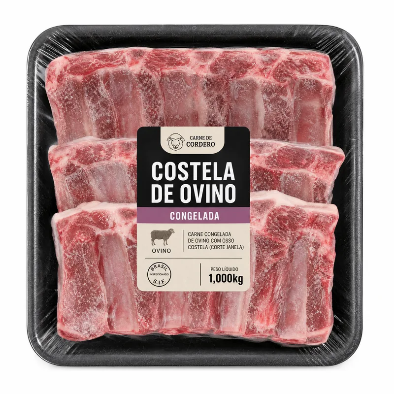 COSTELA DE OVINO JANELA CONGELADA CELEBRA