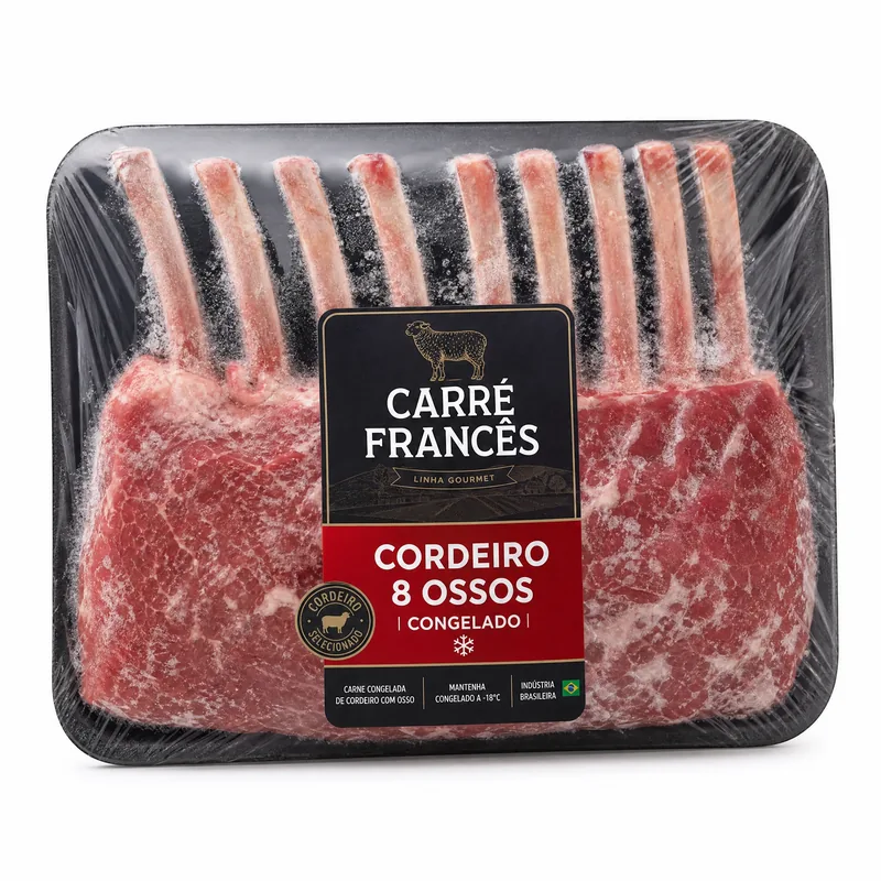 CARRE FRANCES C/ 8 OSSOS UNITARIO DE OVINO CONGELADO CELEBRA