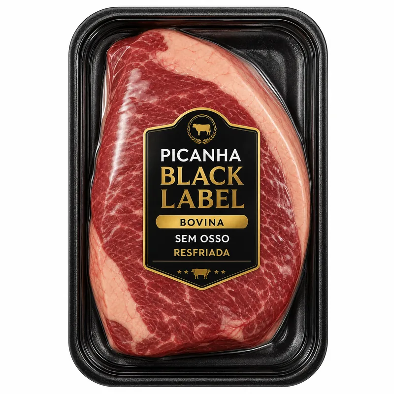 PICANHA RESF BLACK LABEL BOV S/O INDST BESTBEEF
