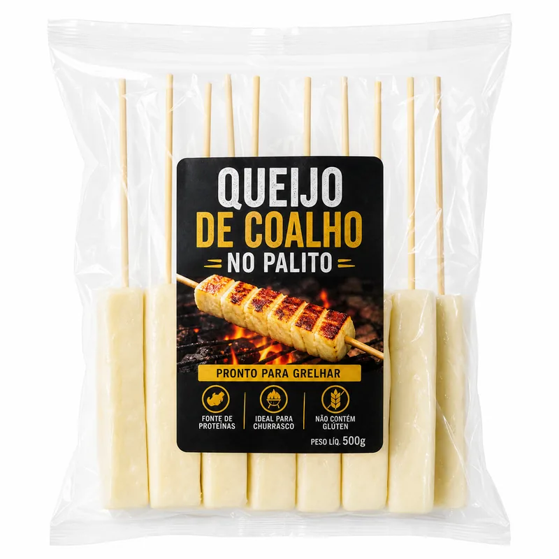 QUEIJO DE COALHO NO PALITO STEFANELLO
