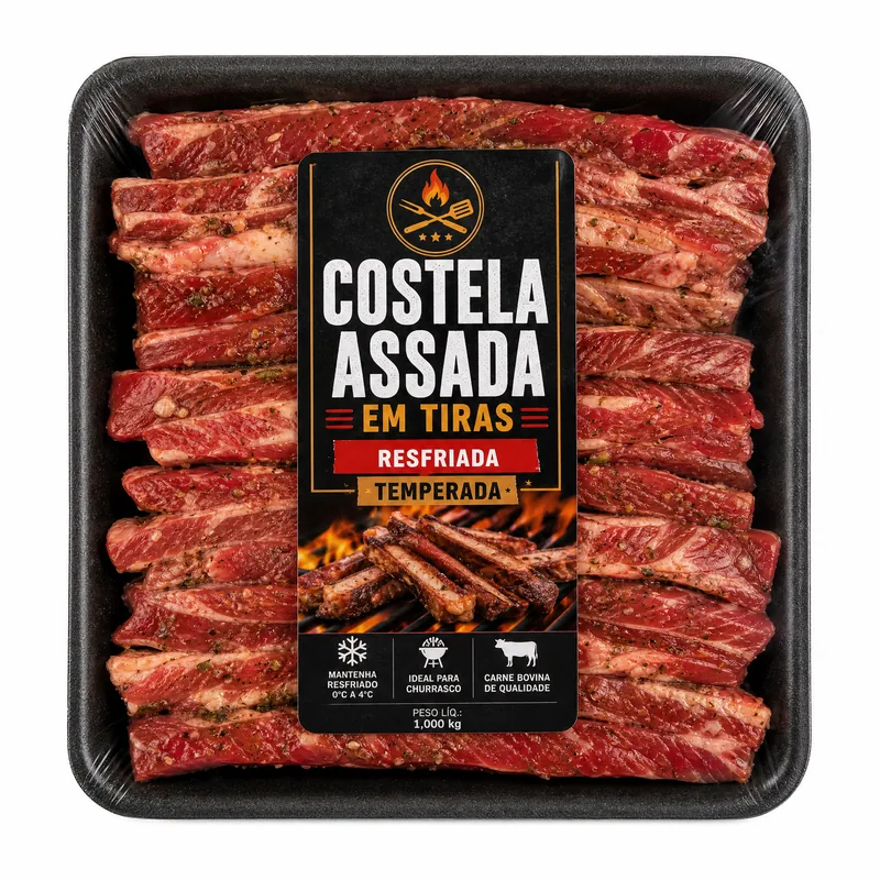 COSTELA ASSADO DE TIRAS RESF