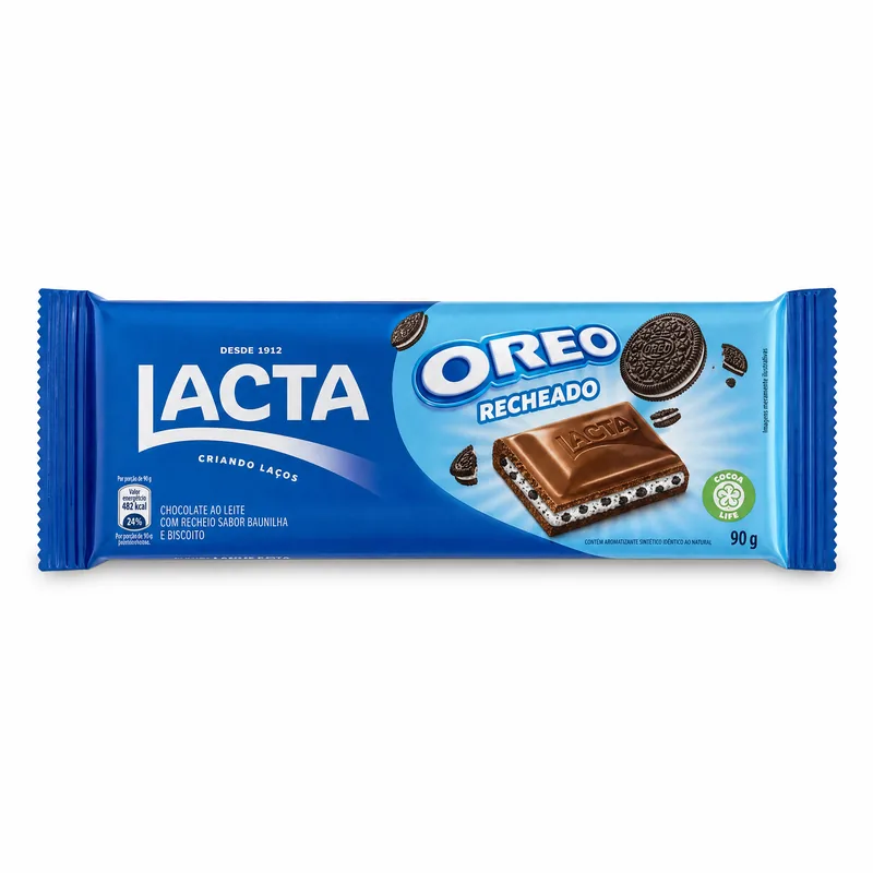 LACTA OREO RECHEADO 90G