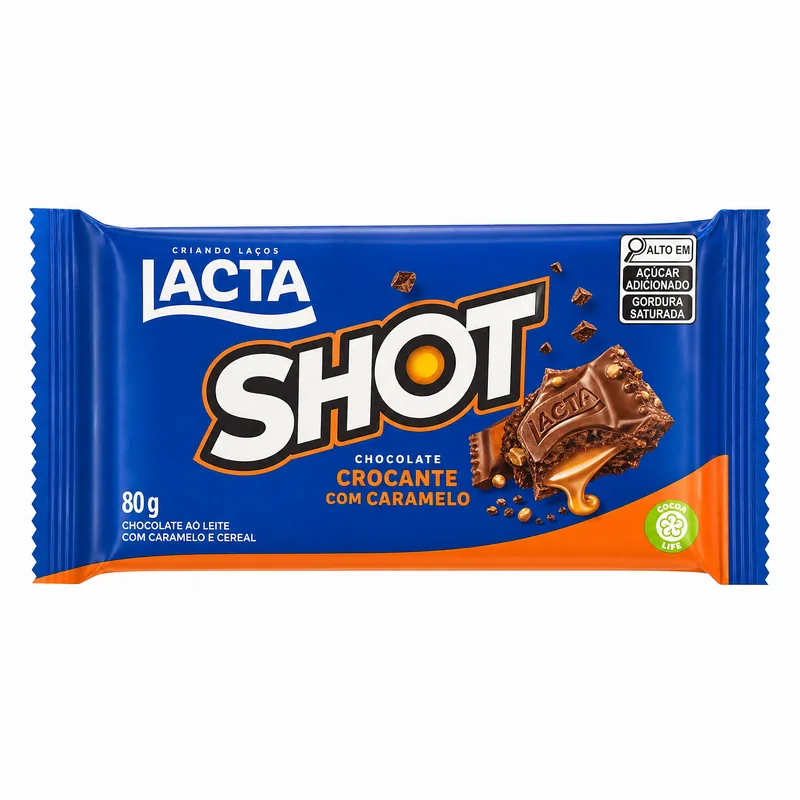 CHOCOLATE LACTA SHOT 80G