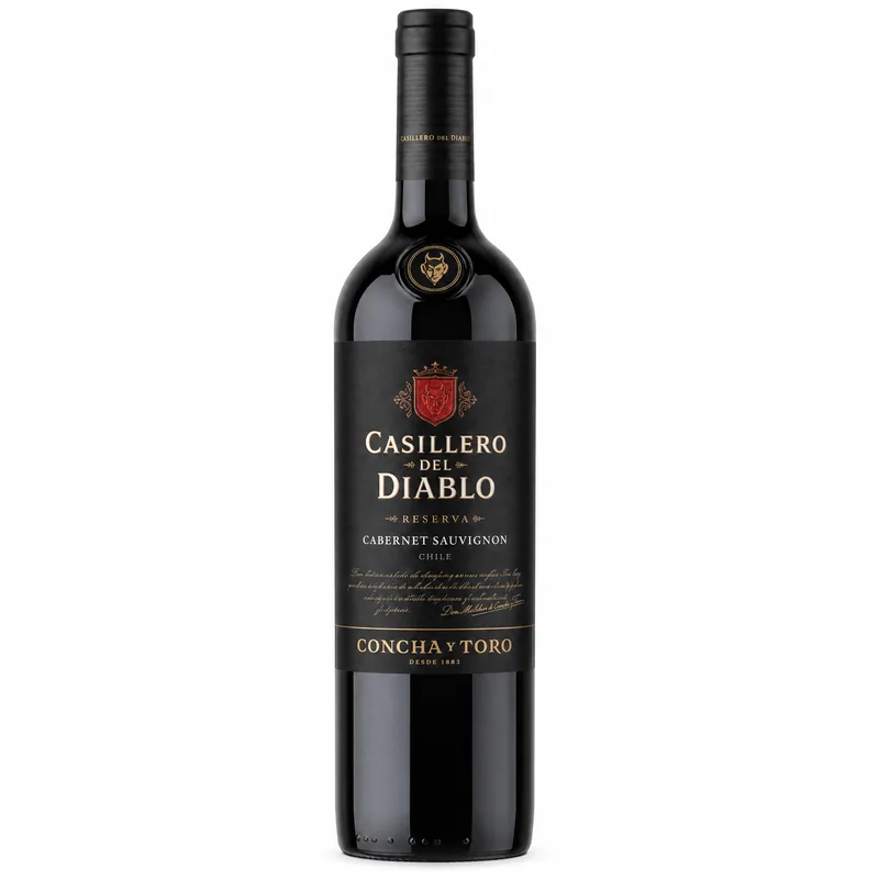 CASILLERO DEL DIABLO CAB. SAUVIGNON 750ML