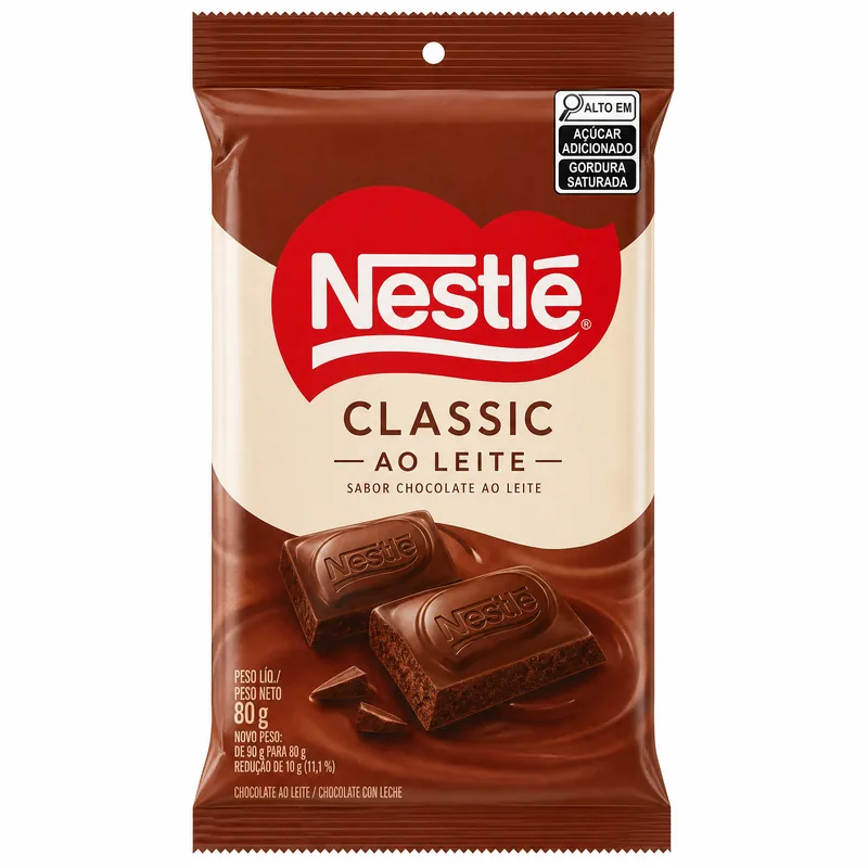 NESTLE CLASSIC AO LEITE 80G