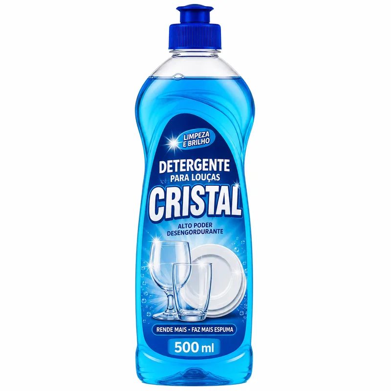 DETERGENTE LOUCA LIMPOL 500ML CRISTAL