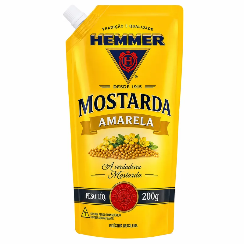 MOSTARDA AMARELA HEMMER 200GR