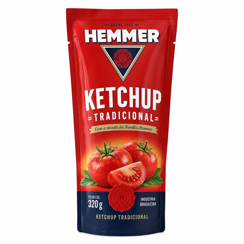 KETCHUP TRADICIONAL HEMMER 320GR
