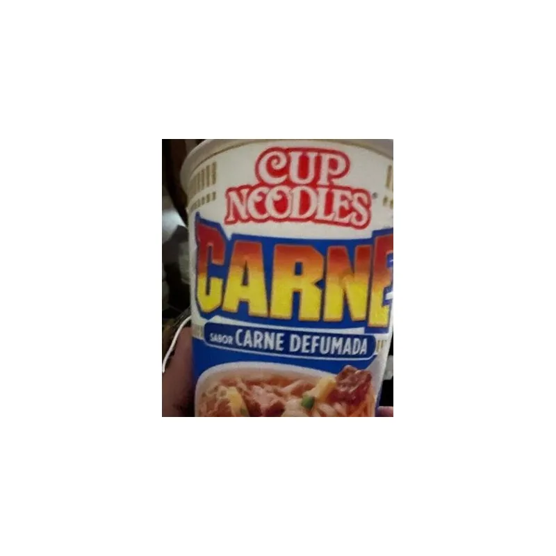 CUP NOODLES CARNE DEFUMADA 69 GR ST