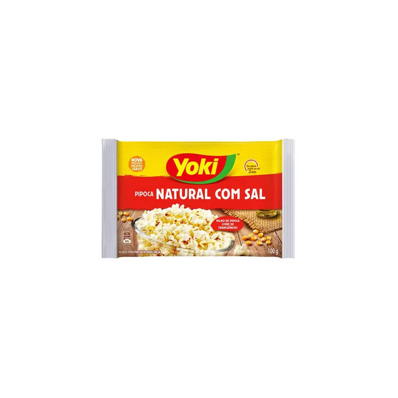 POPCORN MICRO C/SAL .-YOKI 100GR