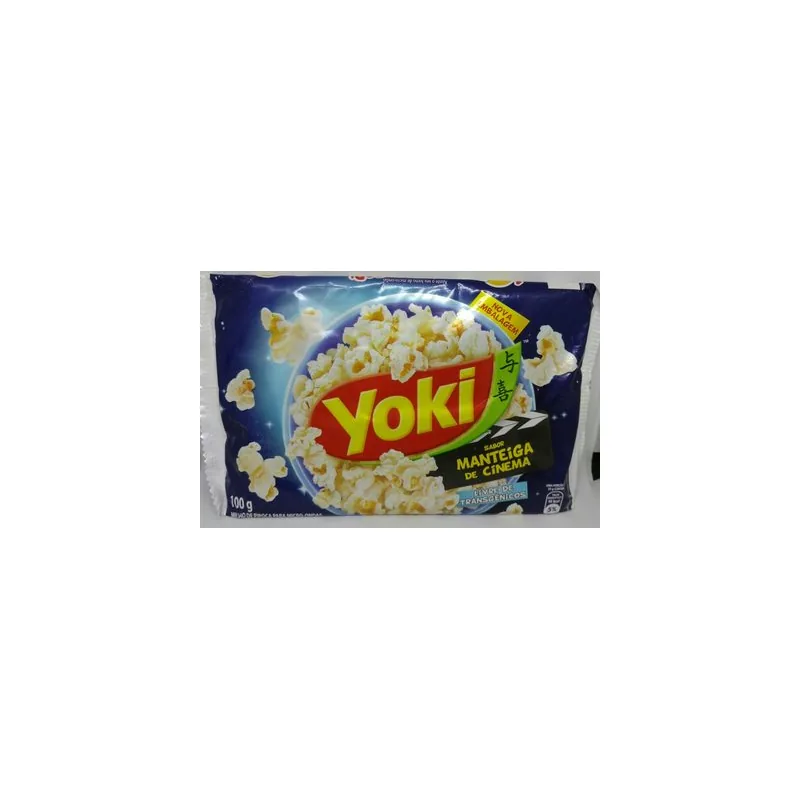 POPCORN MICRO MANT CINEMA -YOKI 100GR