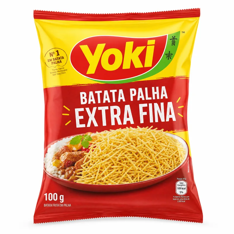BATATA PALHA EXTRA FINA 100G -YOKI 100GR