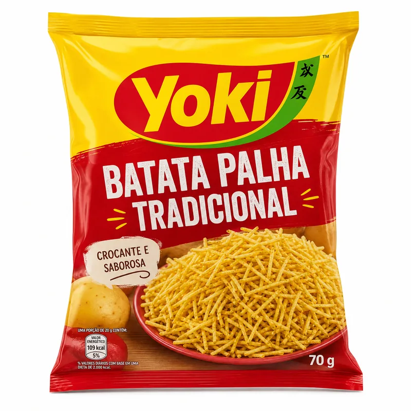 BATATA PALHA TRADICIONAL 70GR - YOKI
