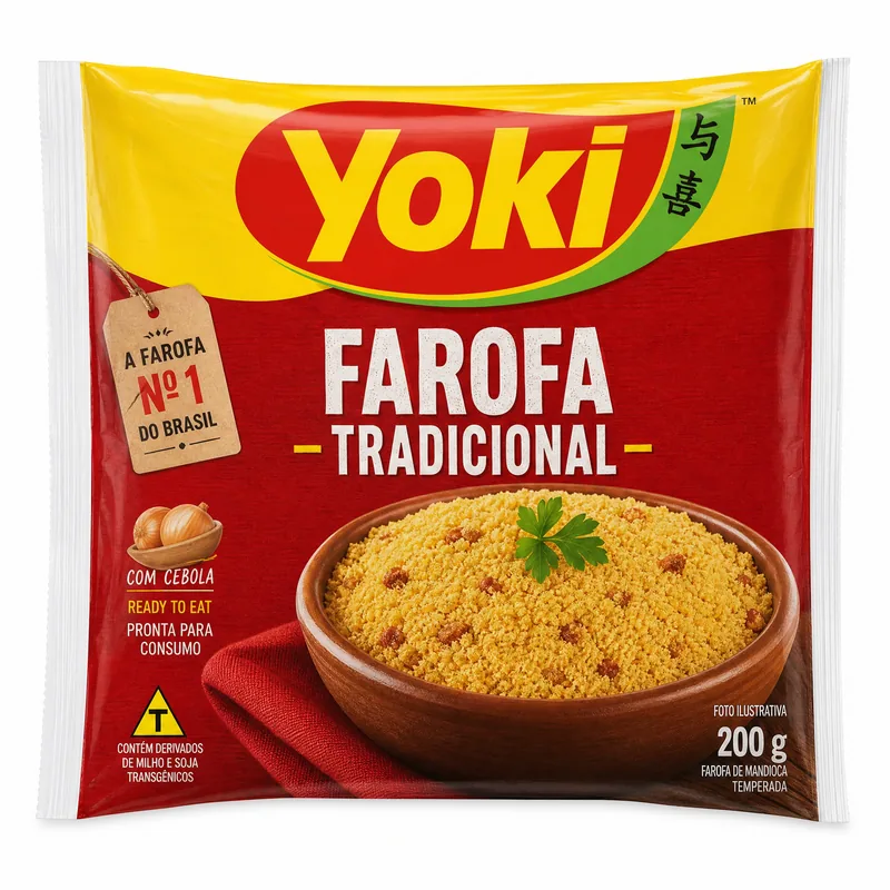 FAROFA TRADICIONAL 200GR YOKI