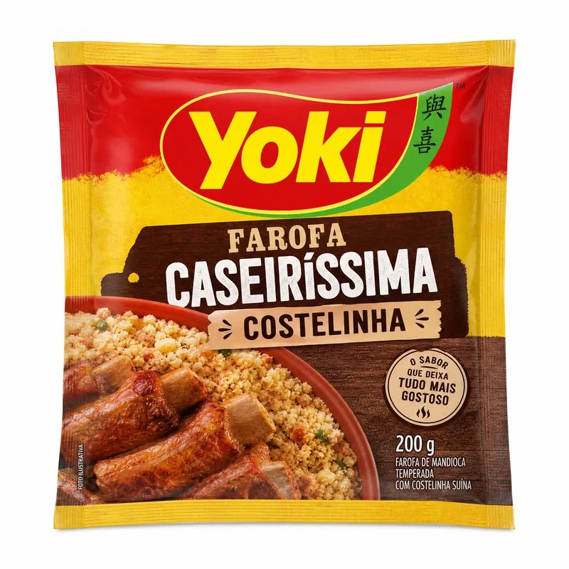 FAROFA CASEIRISSIMA COSTELINHA YOKI 200GR