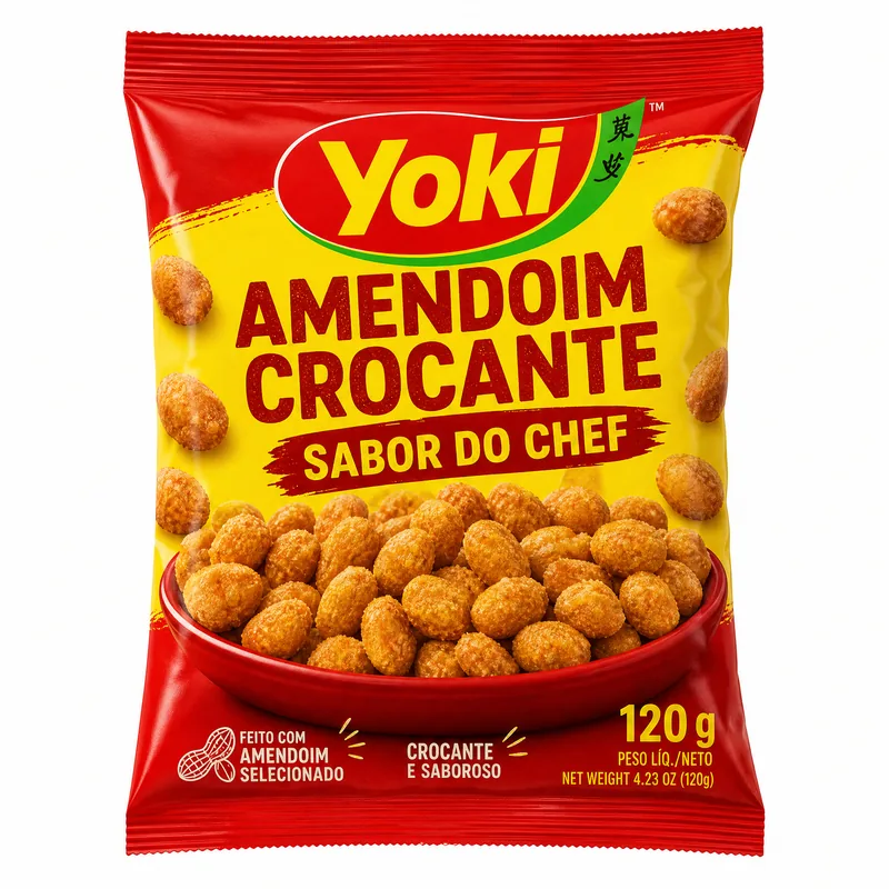 AMENDOIM CROCANTE SABOR DO CHEF 120G