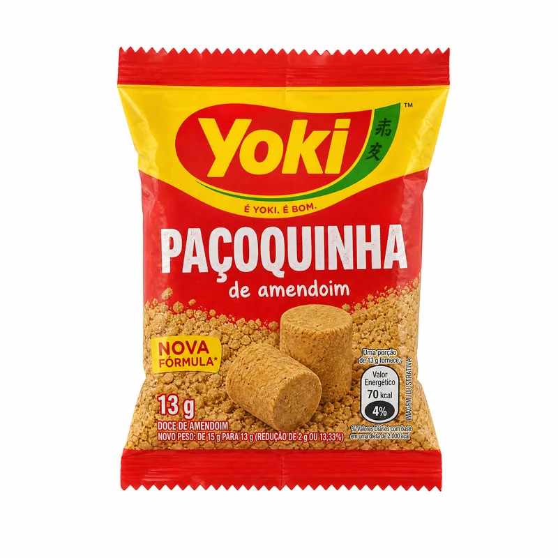 PACOQUINHA ROLHA 13G CX - YOKI 101X13G