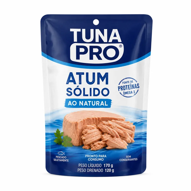 ATUM SOLIDO TUNA PRO NATURAL 170GR