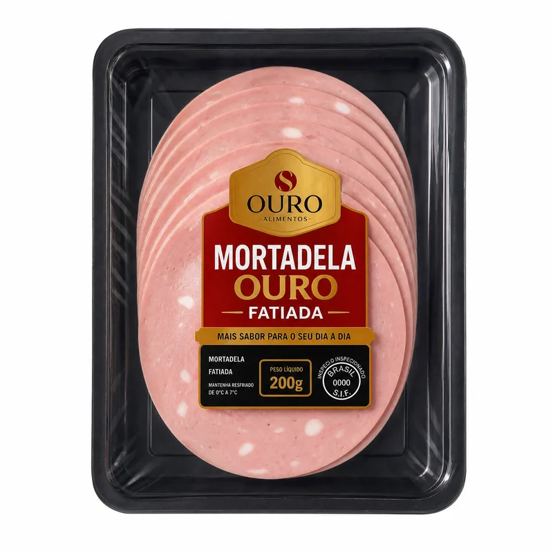 MORTADELA OURO ATM FATIADA PT 200G PD