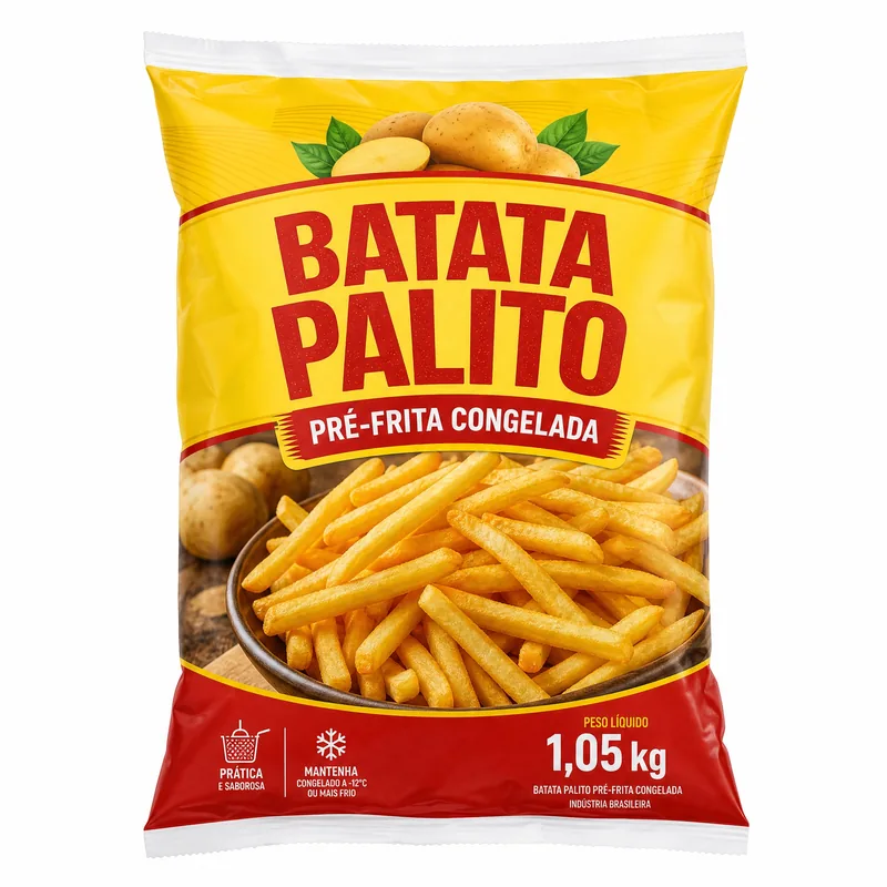 BATATA PALITO PRE-FRITA CONG SD 1,05KG
