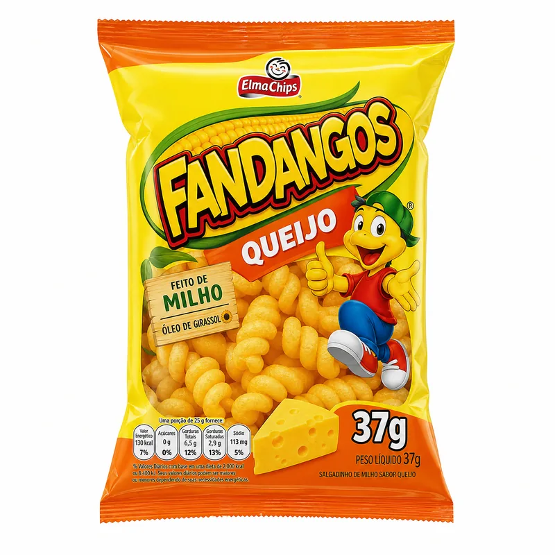FANDANGOS QUEIJO 37G HTL