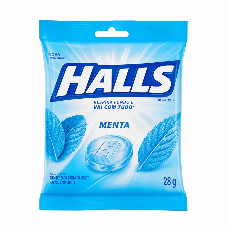 HALLS MENTA ENVELOPE 28G