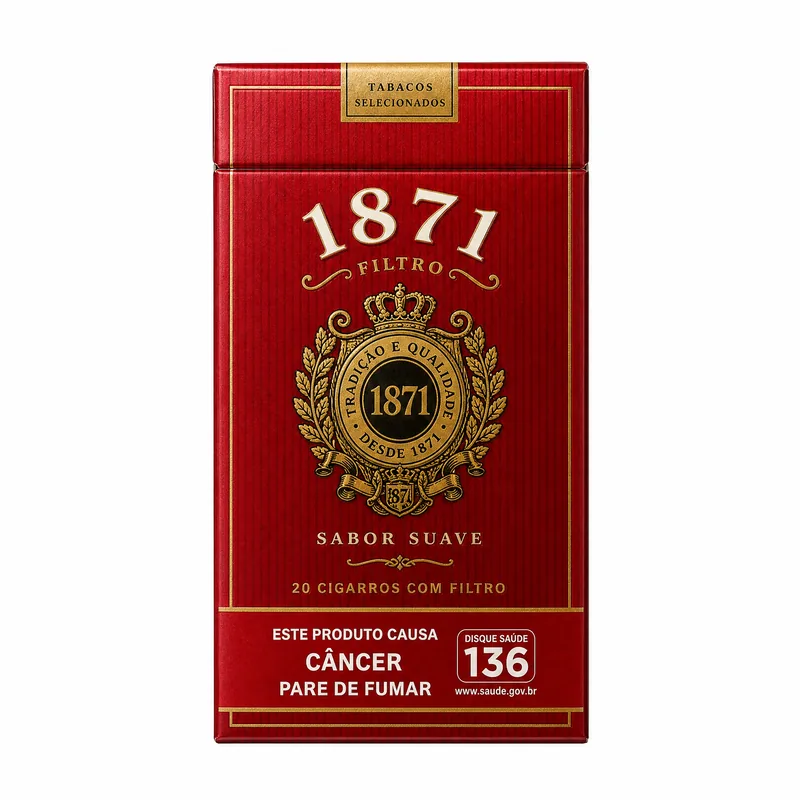 LUCKY RED R.A PATTER. 1871 BOX HW25 5X2