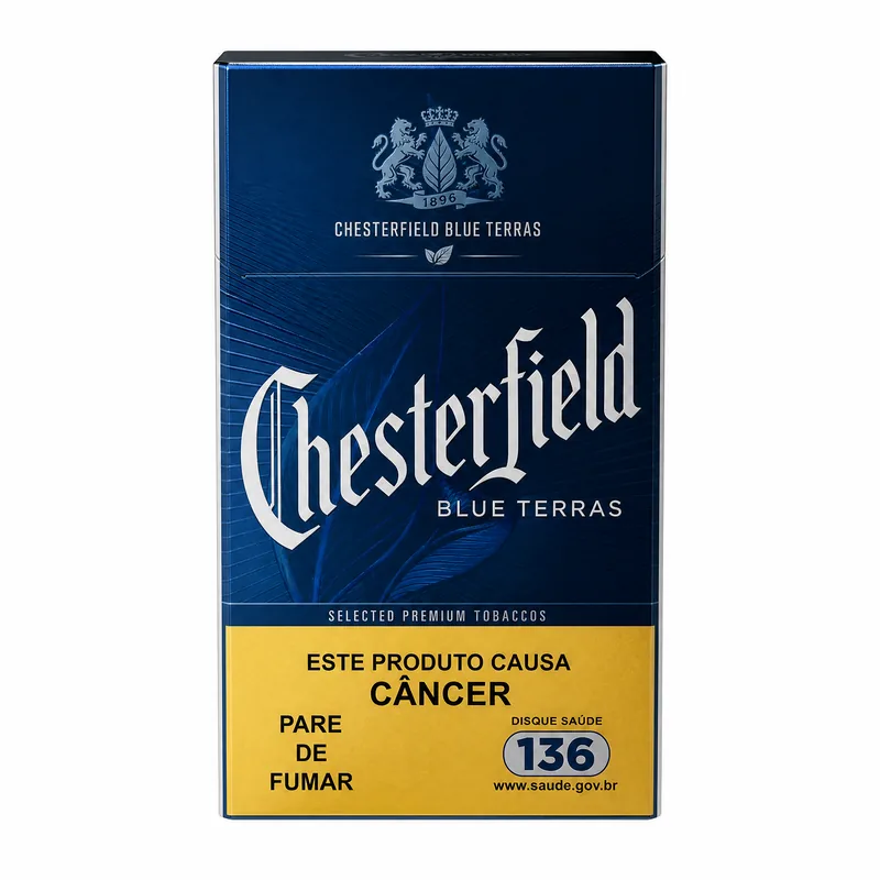 CHESTERFIELD BLUE TERRAS SELECIONADO