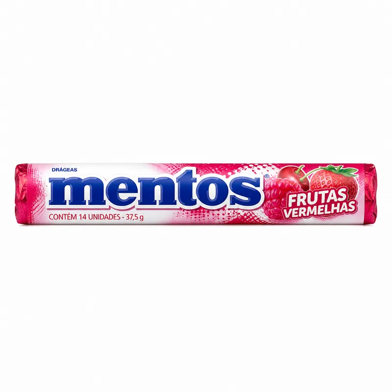 MENTOS STICK FRUTAS VERM 14P 37,5G