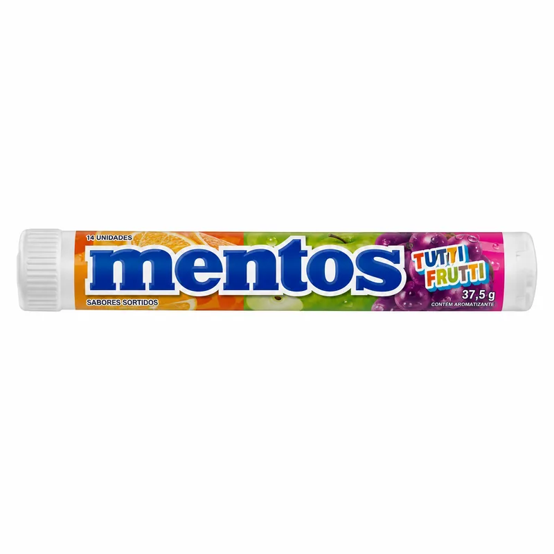 MENTOS STICK TUTTI FRUTTI 14P 37,5G