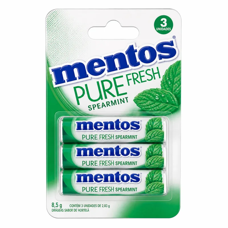 MENTOS 3C SPEARMINT 8,5G