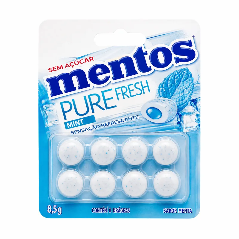 MENTOS 3C PURE FRESH MINT 8,5G 15DP