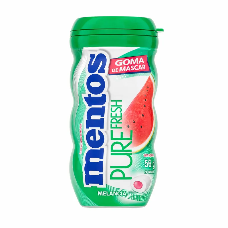MENTOS GARRAFA PURE FRESH MELANCIA 56G