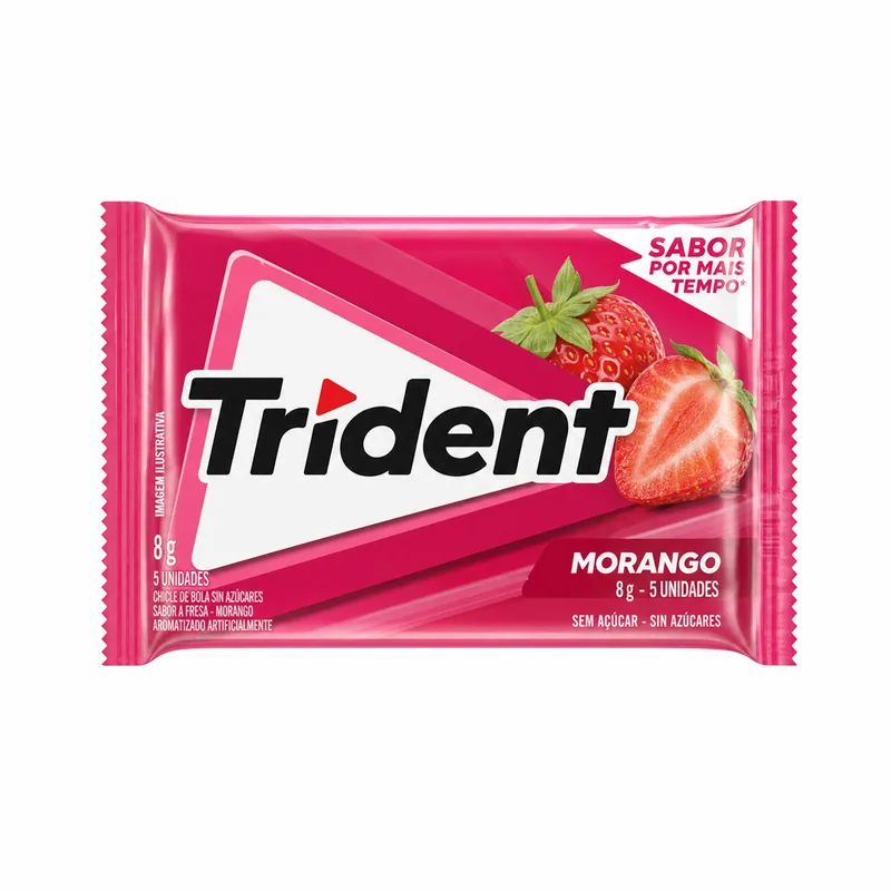 TRIDENT MORANGO 8G