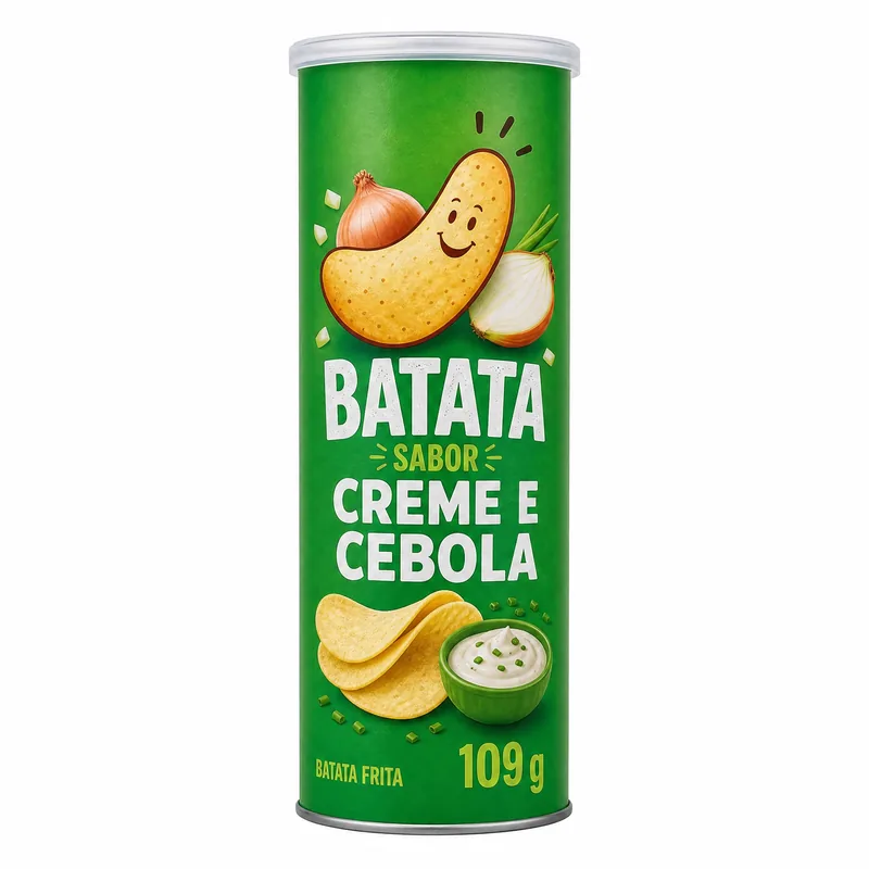 BATATA PRINGLES 109G CREME E CEBOLA