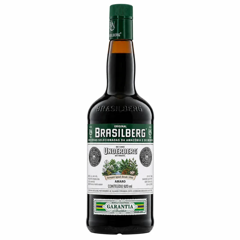 UNDERBERG APERITIVO DE ERVAS BRASILBERG 920ML