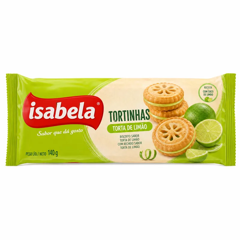 TORTINHAS RECH. TORTA DE LIMAO ISABELA 140GR