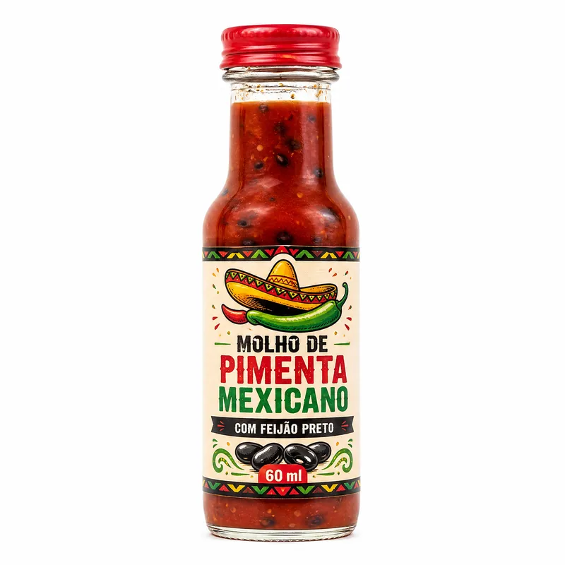 MOLHO PIM MEXICANO C.BEANS CEPERA VD 60ML C