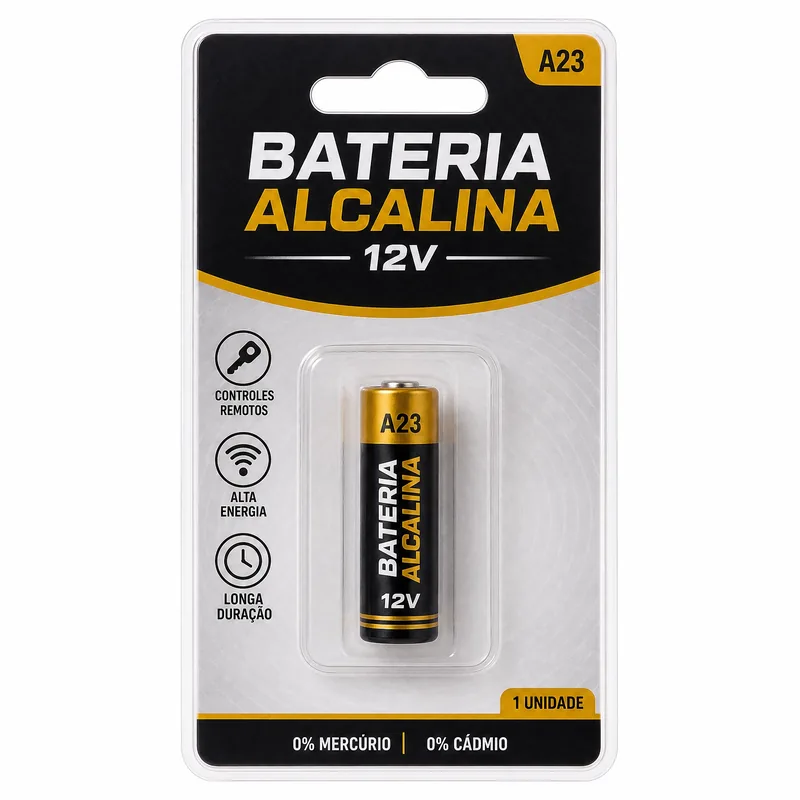 BATERIA ALCALINA 12V CARTELAO