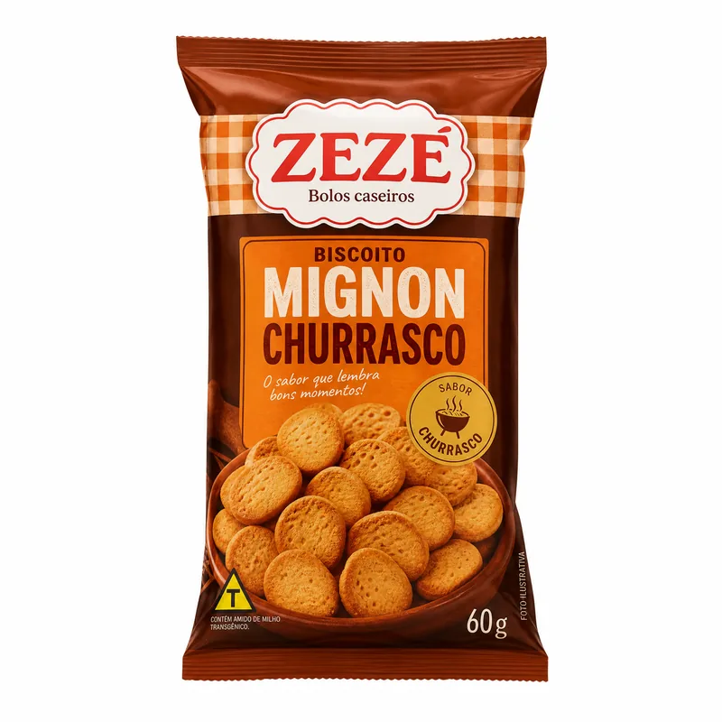 BISC. MIGNON CHURRASCO 60 GR ZEZE