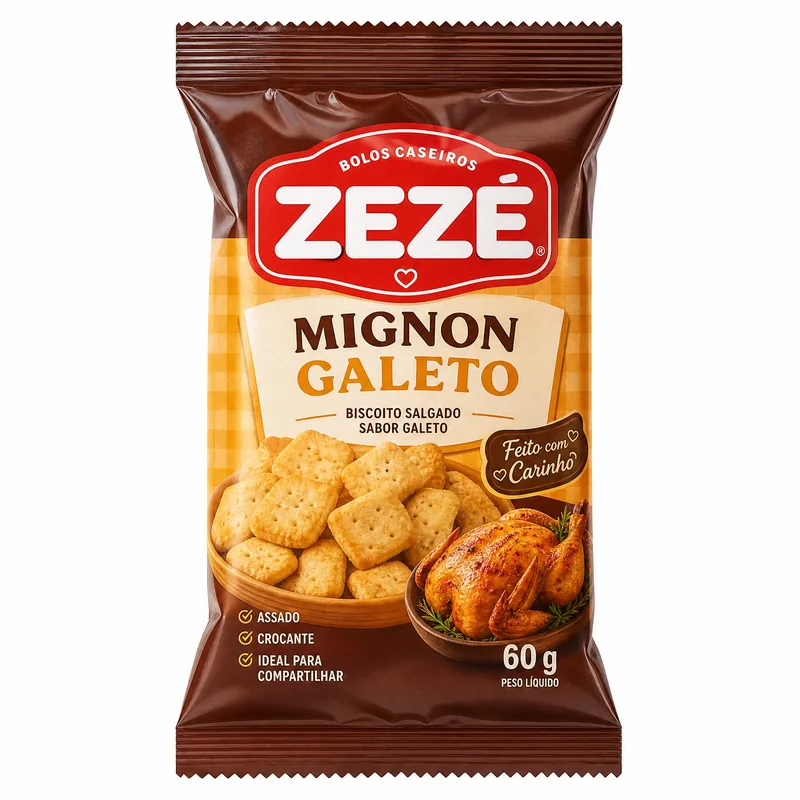 BISC. MIGNON GALETO 60 GR ZEZE