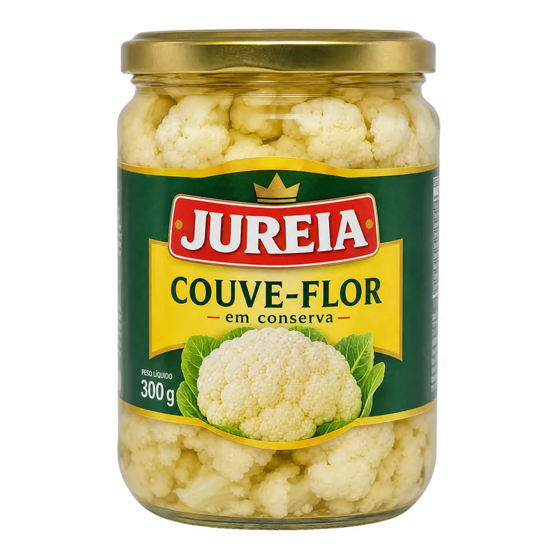 CONSERVA COUVE FLOR 300 GRAMAS JUREIA