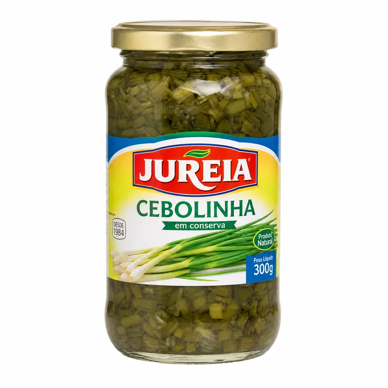 CONSERVA CEBOLINHA 300GR JUREIA
