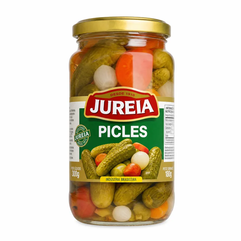 CONSERVA PICLES 300GR JUREIA