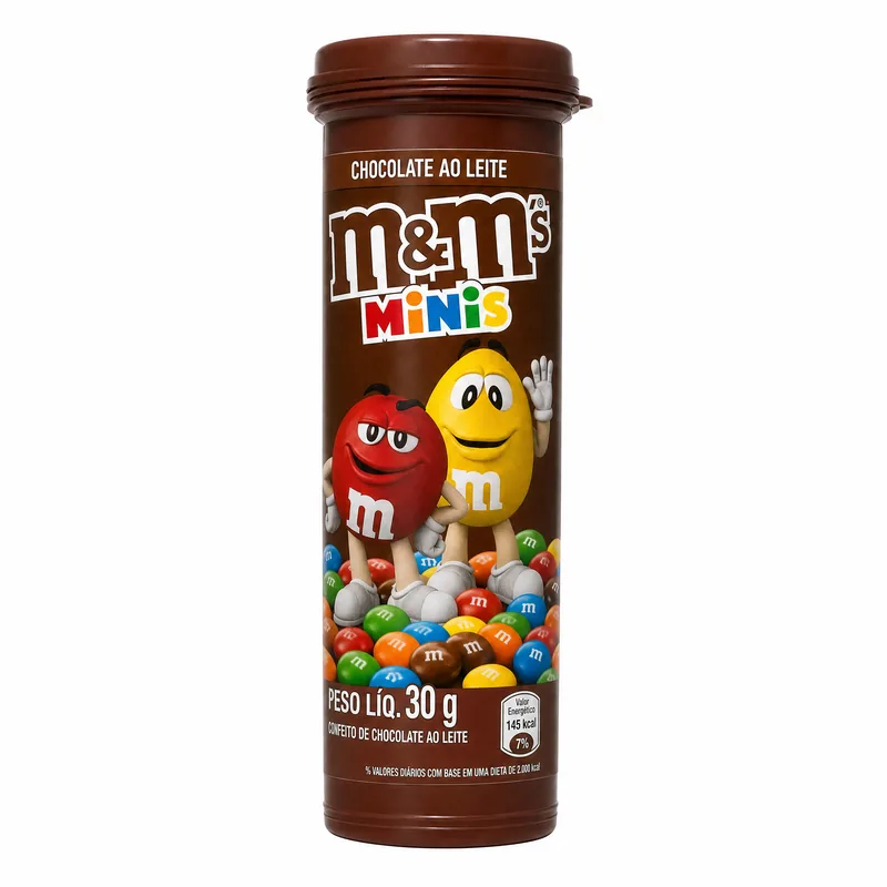 MMS CHOCO AO LEITE TUBO 30 GR ST